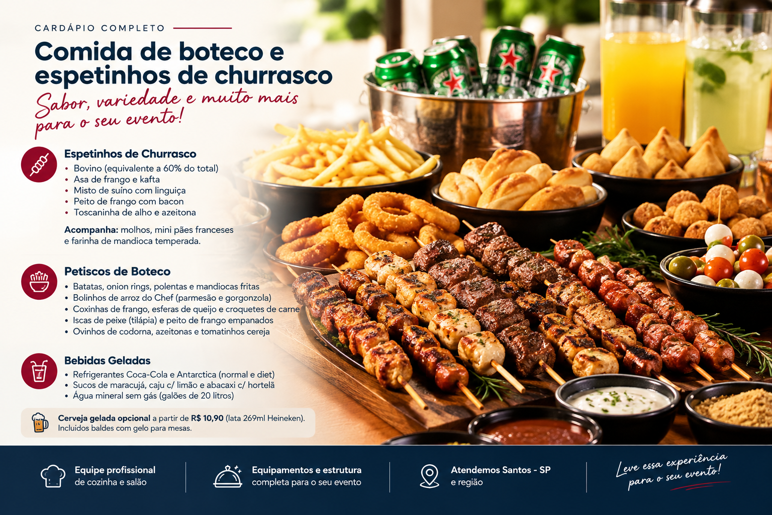 Comida de Boteco - Buffet Lourenço
